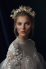Alabaster Garden Crown