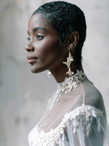 Carmen Floral Drop Earrings